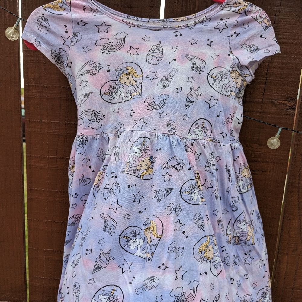 JOJO SIWA DRESS SIZE Medium 7/8 GIRLS